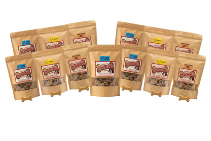 13 Pack (Barker's Dozen) of Dog Treats