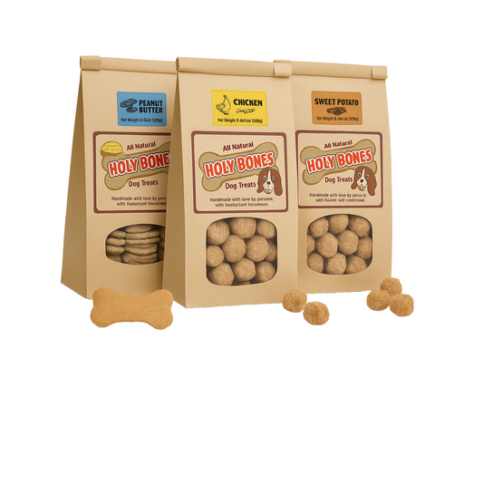 3-pack of BONES OR BITS: You pick the types and flavors