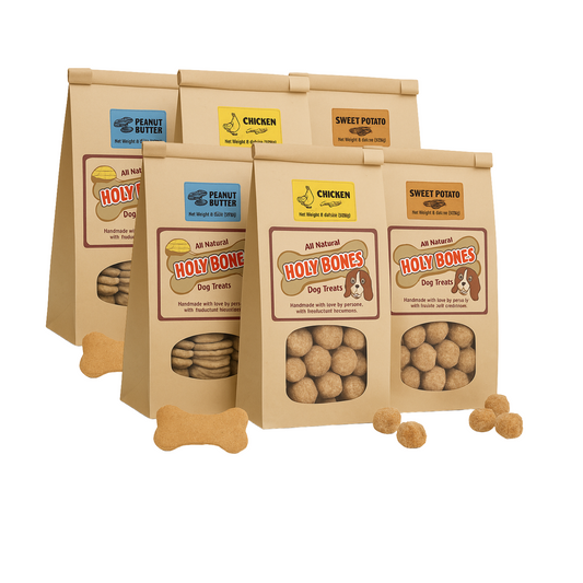 6-pack of BONES OR BITS: You pick the types and flavors