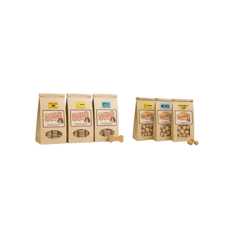 6 Bags of Bones and Bits - mixed flavors