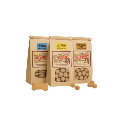 3-pack of BONES OR BITS: You pick the types and flavors